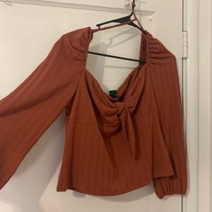 Off the shoulder Long Sleeve